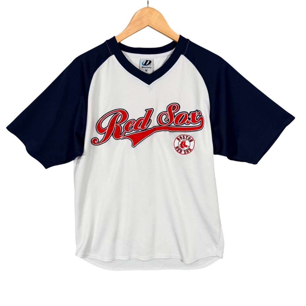 Vintage Y2K Boston Red Sox Dynasty Jersey Size Medium Early 2000s MLB‎ Baseball